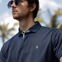LCY | SATIN STRIPED POLO LCY