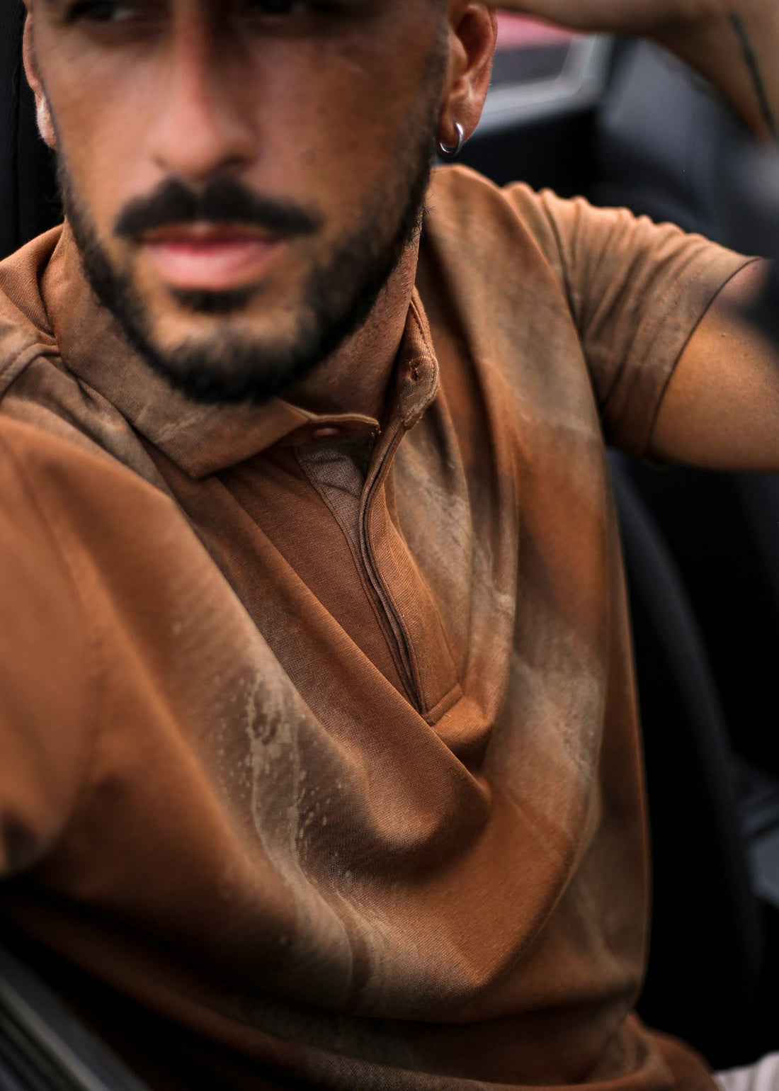 LCY | BRUSHED WASH EFFECT POLO LCY