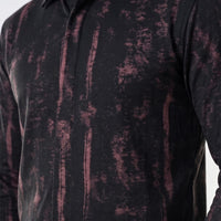 LCY | WASHED STRIPE EFFECT HYBRID SHIRT LCY
