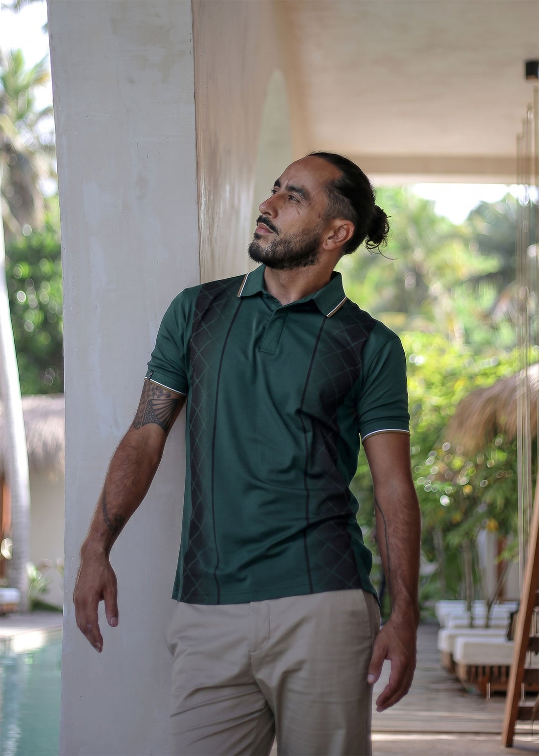 LCY | STRCUTURED CONTRAST TIPPING COLLAR POLO LCY