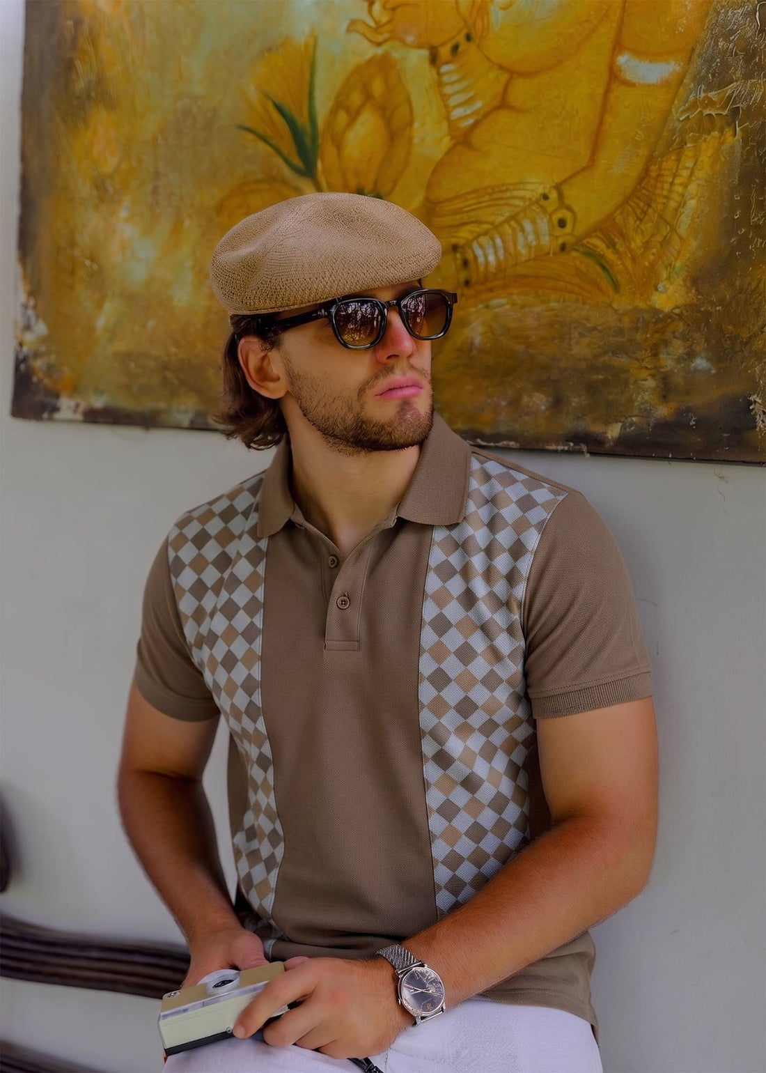 LCY | PREMIUM CHECKERBOARD POLO LCY