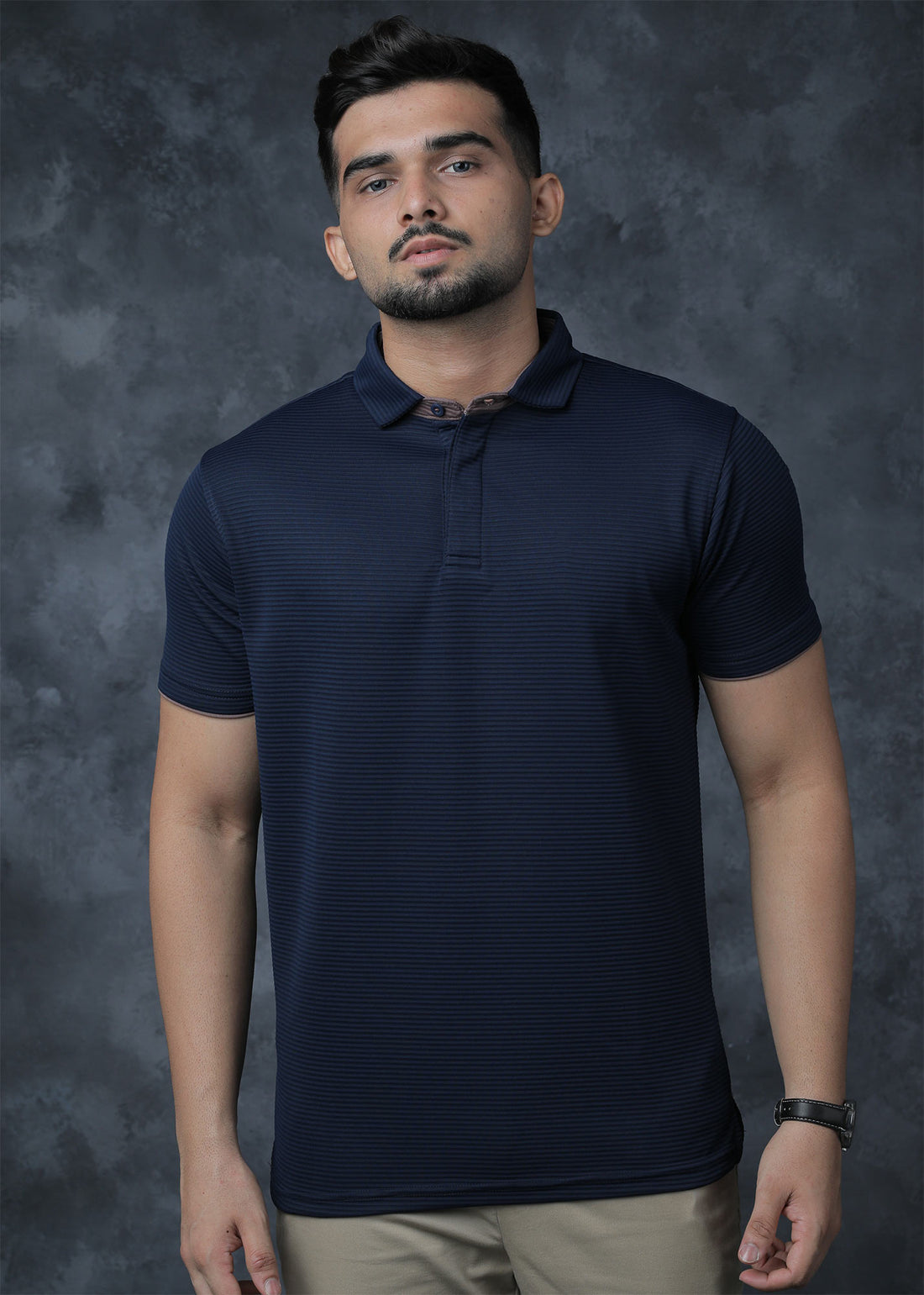 LCY | SATIN STRIPED POLO (Copy) LCY