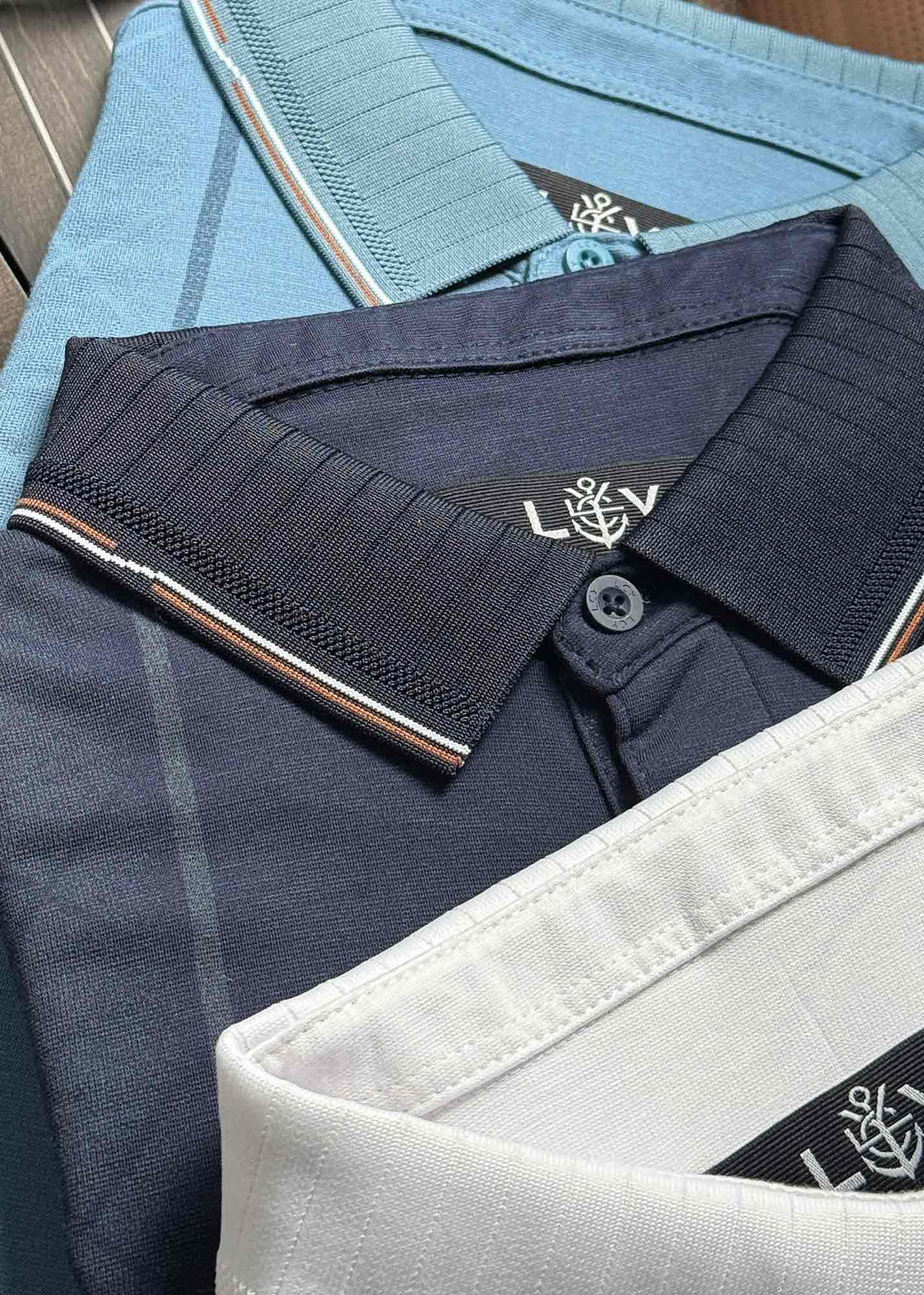 LCY | STRCUTURED CONTRAST TIPPING COLLAR POLO LCY