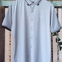 LCY | SHORT SLEEVE TENCEL HYBRID SHIRT LCY