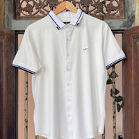 LCY | SHORT SLEEVE TENCEL HYBRID SHIRT LCY