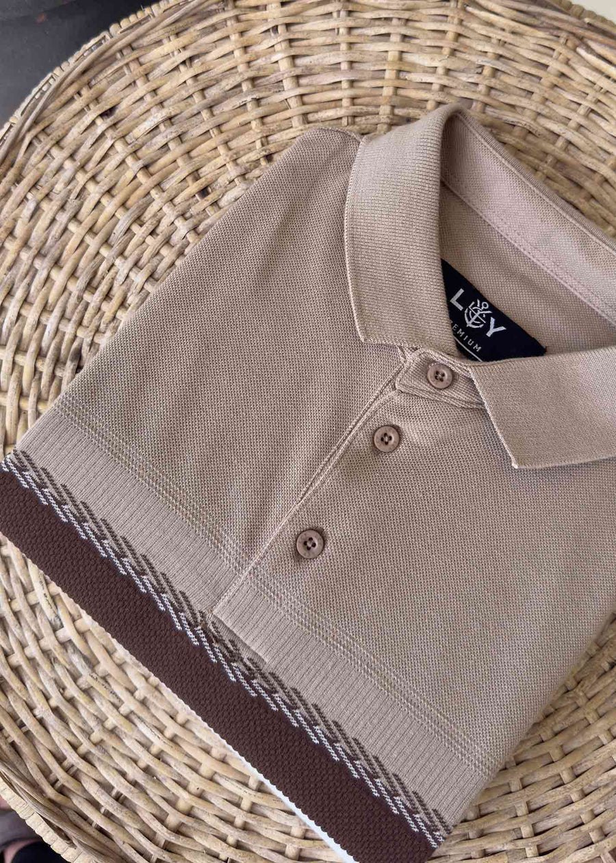 LCY | TRI-TONED TAILOR POLO LCY