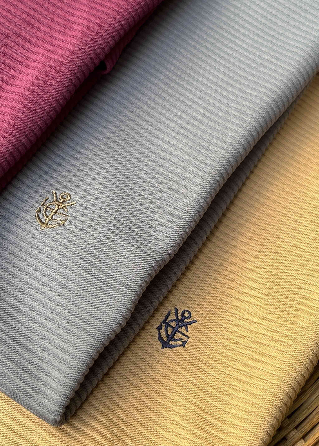 LCY | STRUCTURED SATIN STRIPED POLO LCY