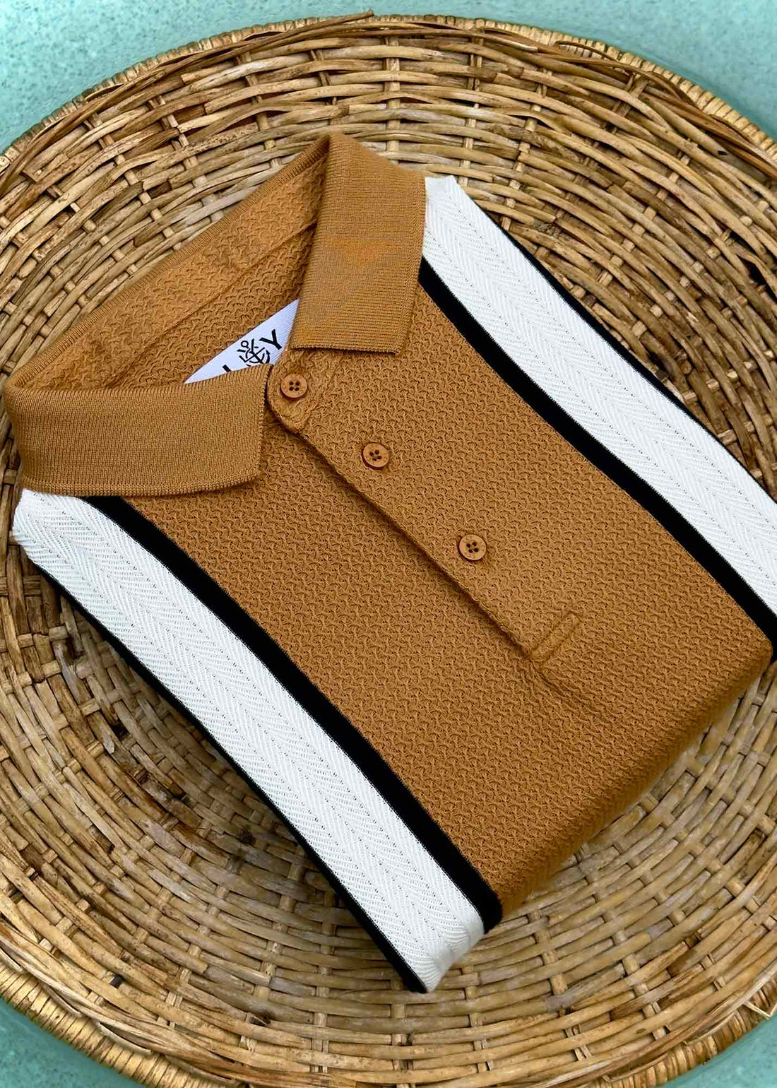 LCY | STRUCTURED VERTICAL STRIPE TAILOR POLO LCY