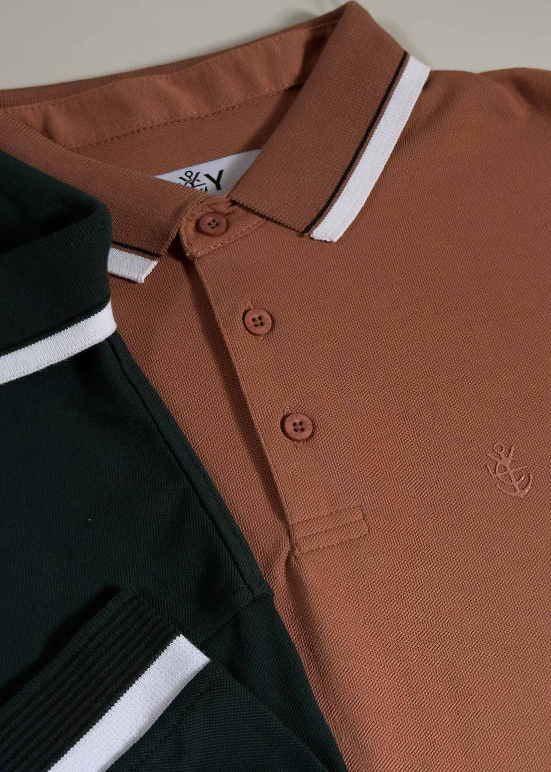 LCY | CONTRAST DUAL TIPPING PREMIUM POLO LCY