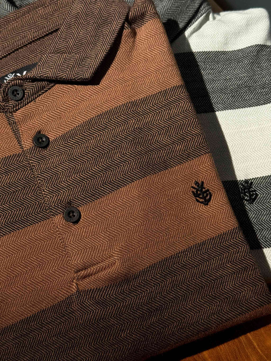 LCY | PREMIUM STRIPE POLO LCY