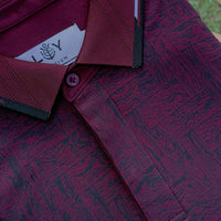 LCY | FLORAL AOP TENCEL POLO LCY