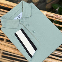 LCY | PREMIUM CONTRAST RIBBED POLO LCY