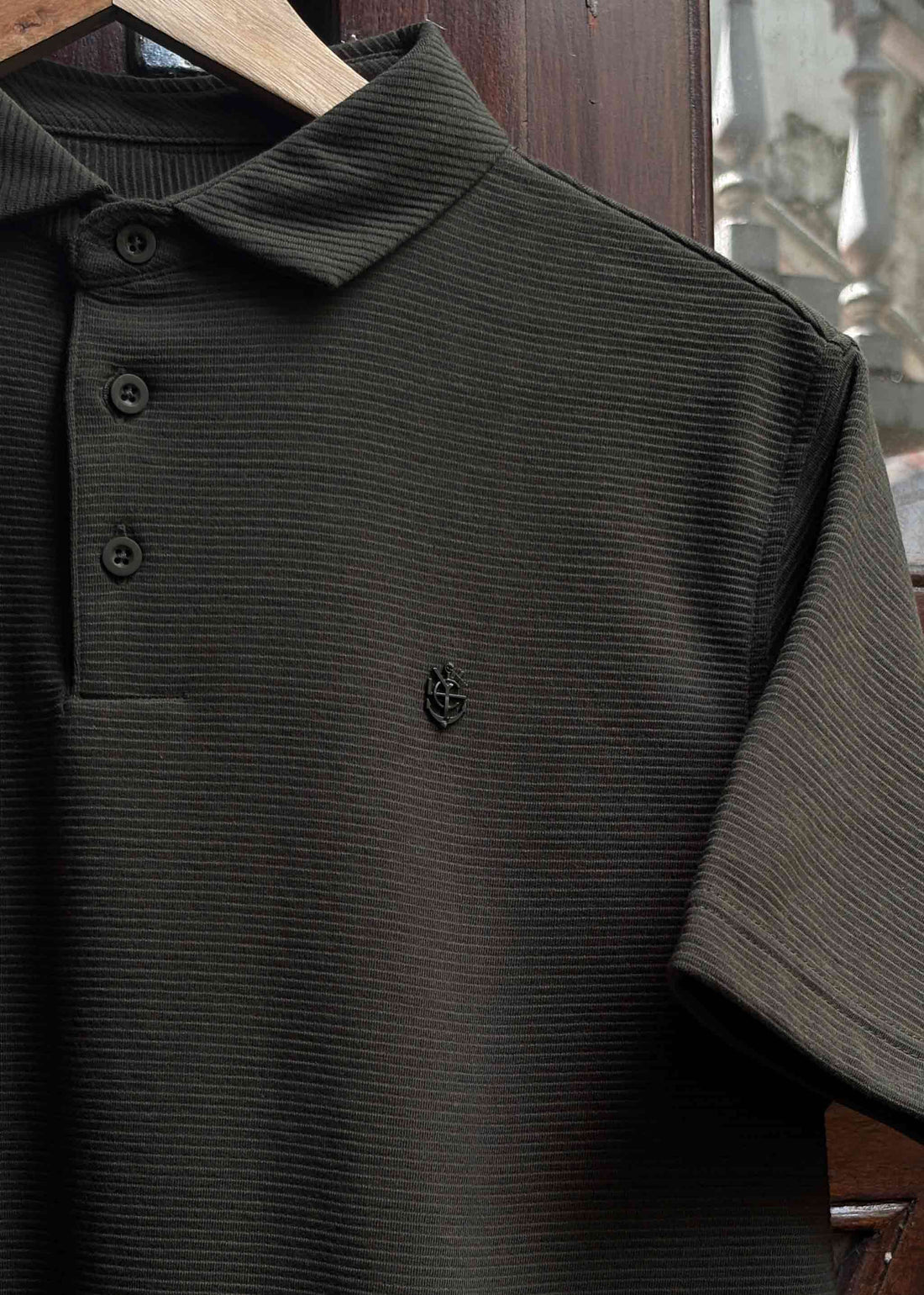 LCY | COTTON RICH STRIPED POLO LCY