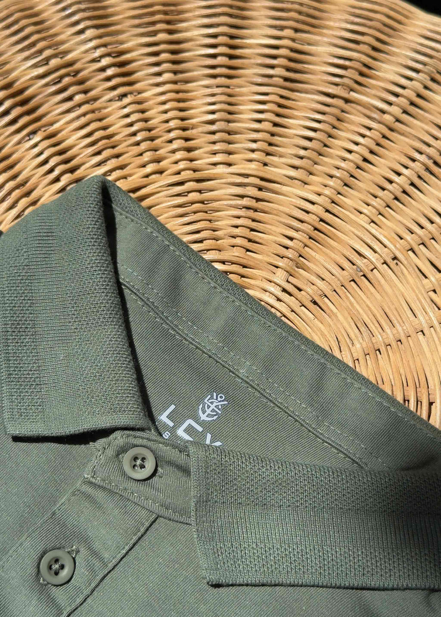 LCY | JAQUARD COLLAR POLO LCY
