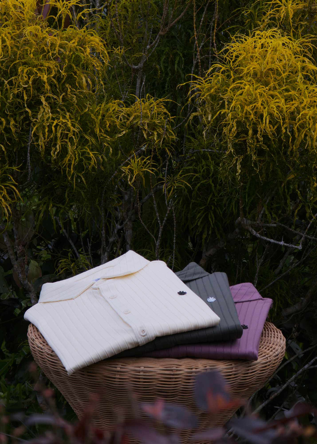 LCY | STRUCTURED VERTICAL STRIPE HYBRID SHIRT LCY