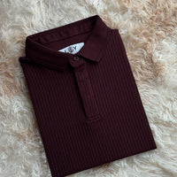LCY | TEXTURED WAFFLE POLO LCY