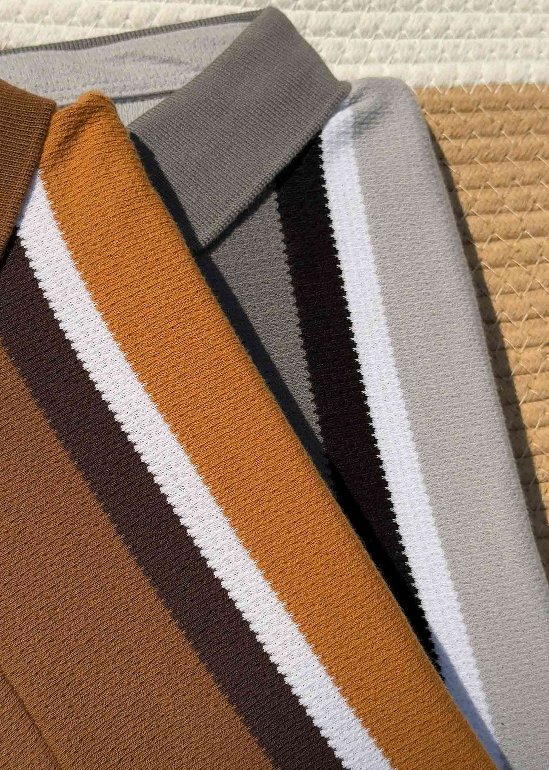 LCY | VERTICAL CONTRAST STRIPE POLO LCY