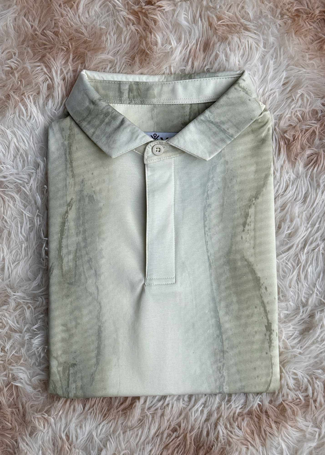 LCY | BRUSHED WASH EFFECT POLO LCY
