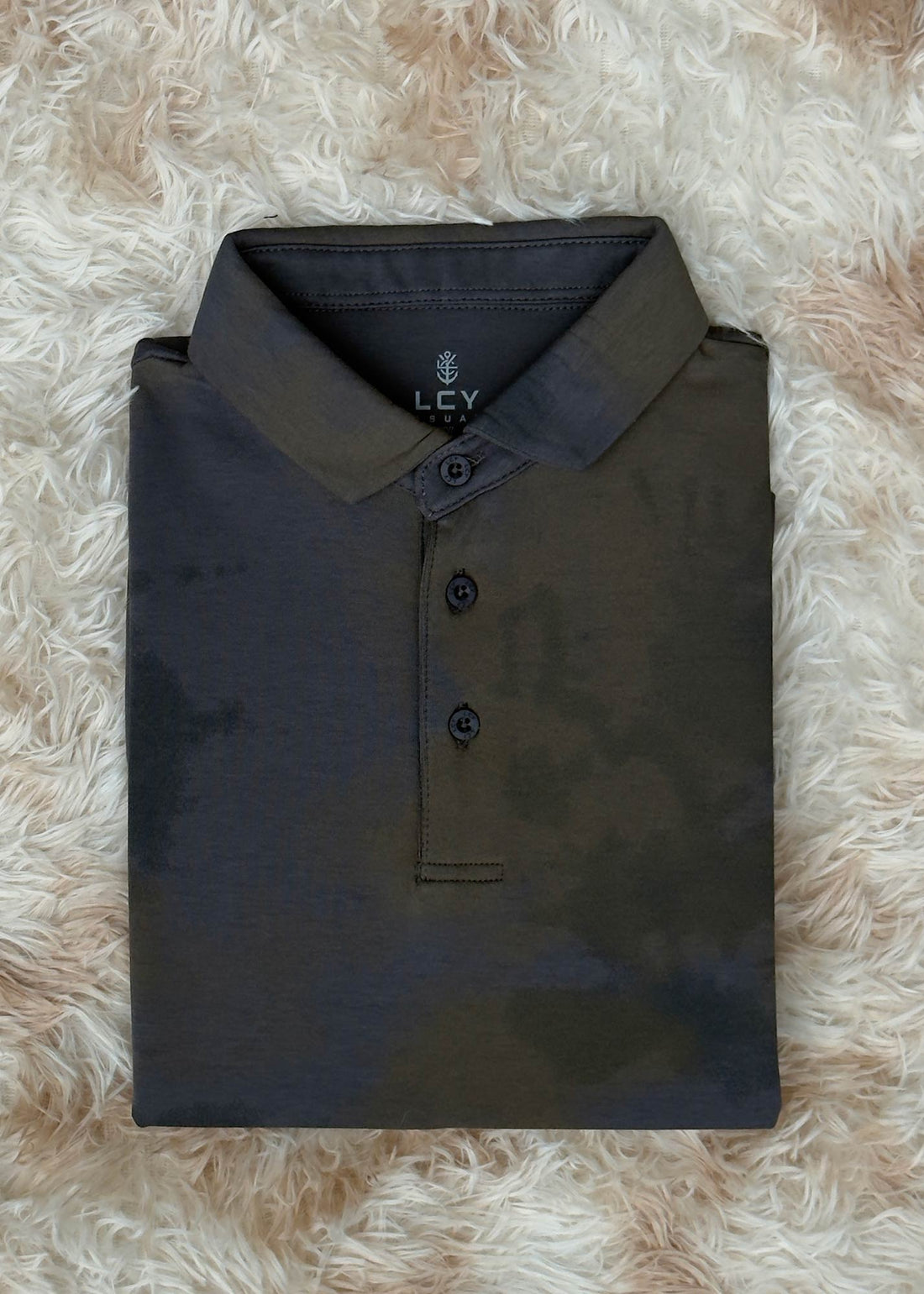 LCY | CLOUD WASH EFFECT POLO LCY