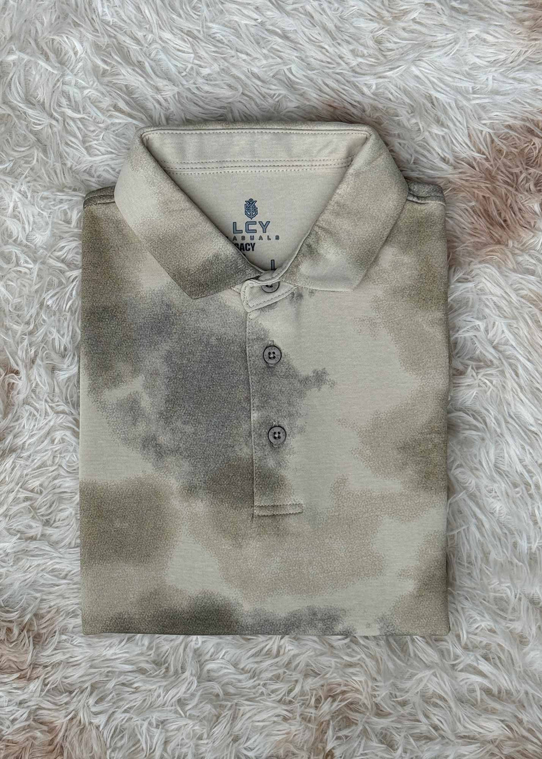 LCY | CLOUD WASH EFFECT POLO LCY