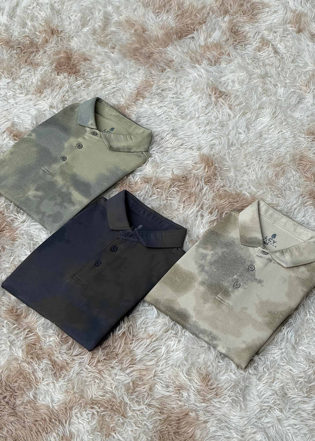 LCY | CLOUD WASH EFFECT POLO LCY
