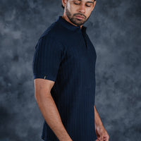 LCY | STRUCTURED JAQUARD STRIPE POLO (Copy) LCY