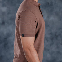 LCY | AW HONEYCOMB STRUCTURED POLO LCY