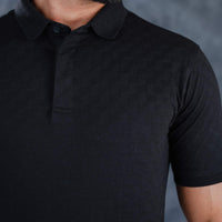 LCY | AW CHECKERED TEXTURE POLO LCY