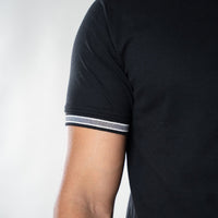 LCY | STRUCTURED CONTRAST TIPPING POLO LCY