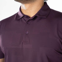 LCY | TONAL GEOMETRTIC TEXTURE PREMIUM POLO LCY