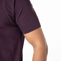 LCY | TONAL GEOMETRTIC TEXTURE PREMIUM POLO LCY