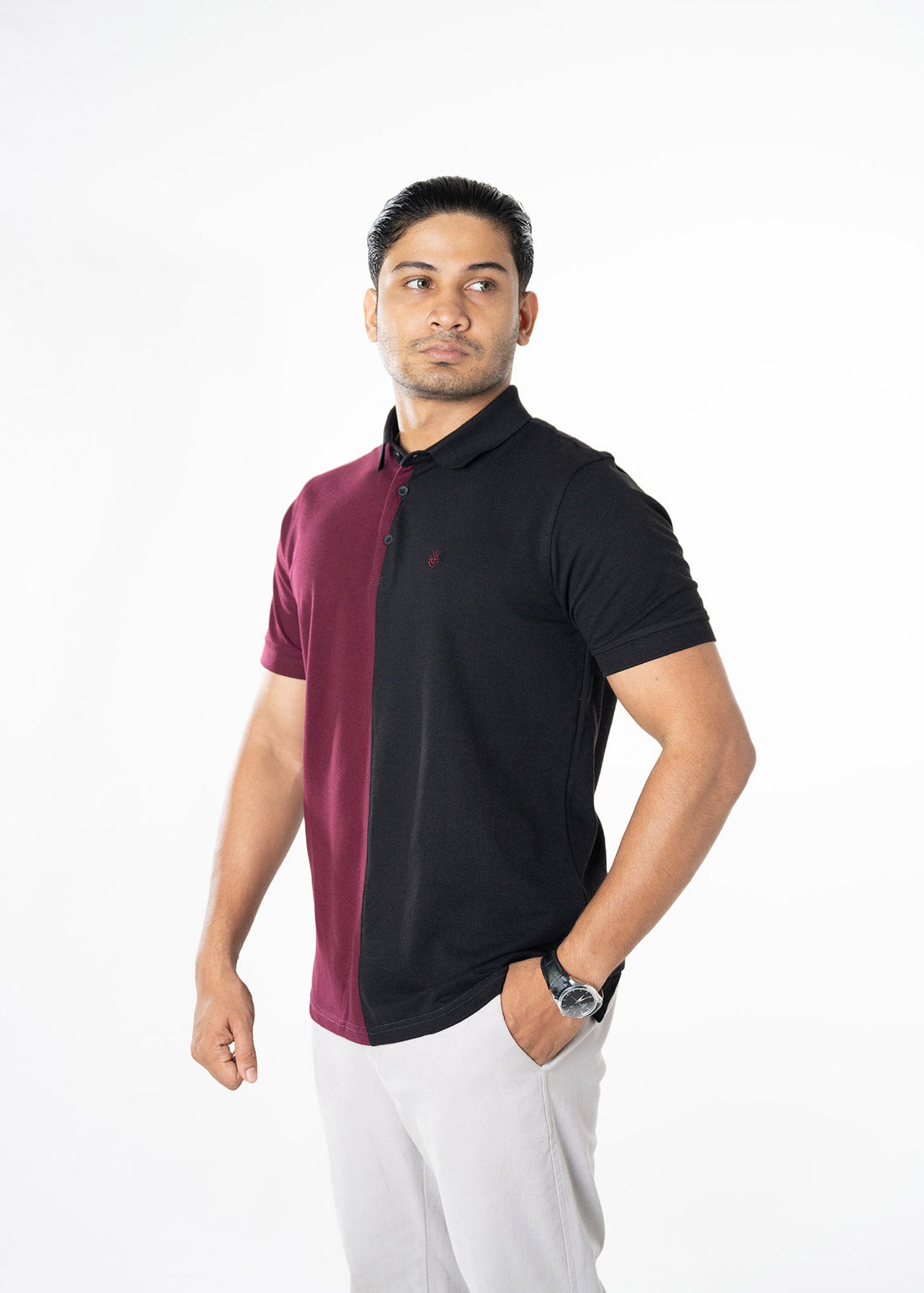 LCY | DUAL SHADE MONOCHROME POLO LCY