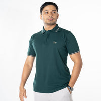 LCY | TIPPING JAQUARD COLLAR POLO LCY