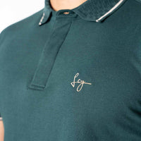 LCY | TIPPING JAQUARD COLLAR POLO LCY
