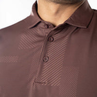 LCY | TONAL GEOMETRTIC TEXTURE PREMIUM POLO LCY