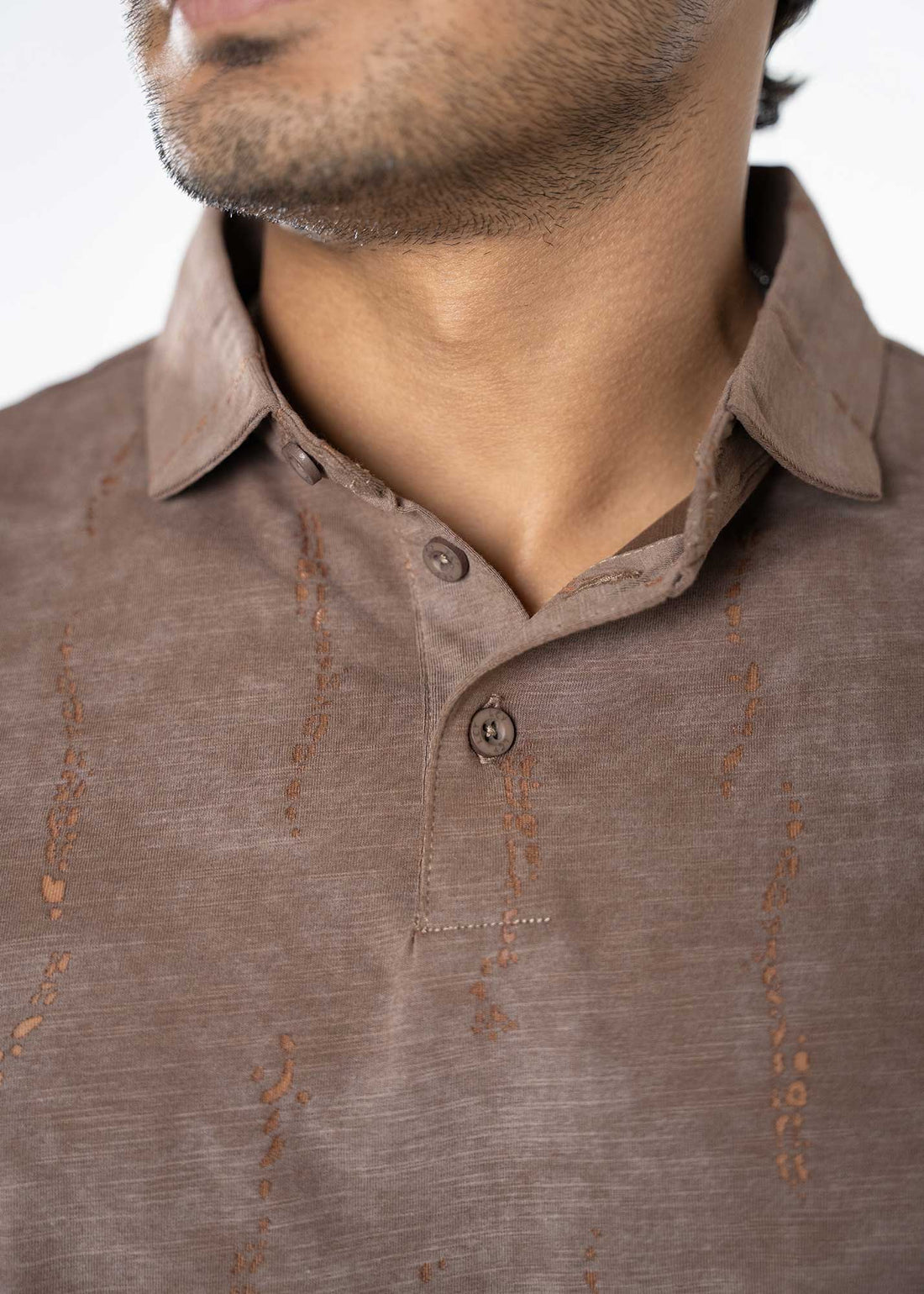 LCY | DISTRESSED WASH EFFECT POLO LCY