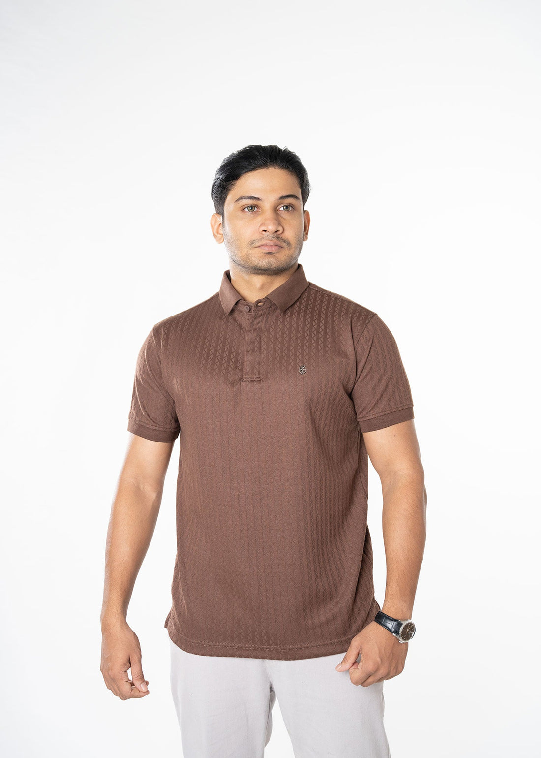 LCY | STRUCTURED GEOMETRIC POLO LCY