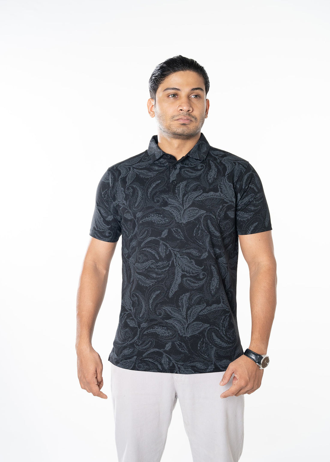 LCY | FLORAL AOP POLO LCY