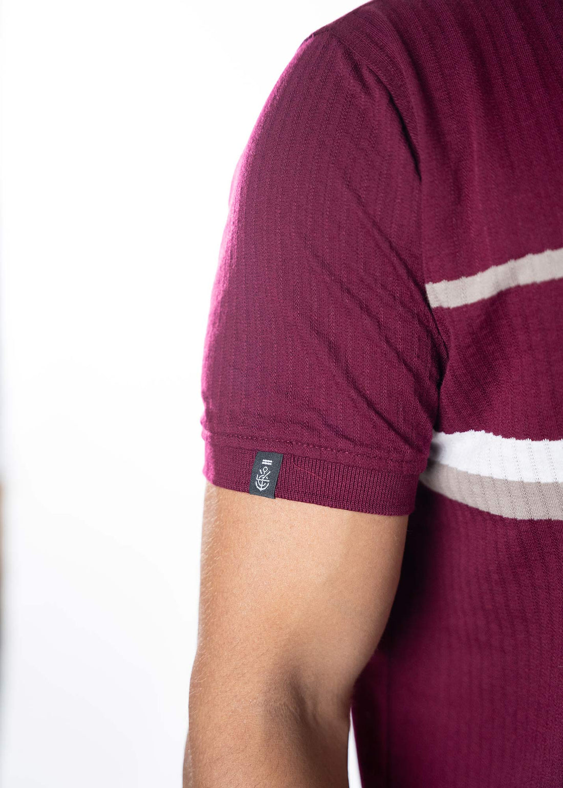 LCY | TWO TONE CONTRAST STRIPE POLO LCY