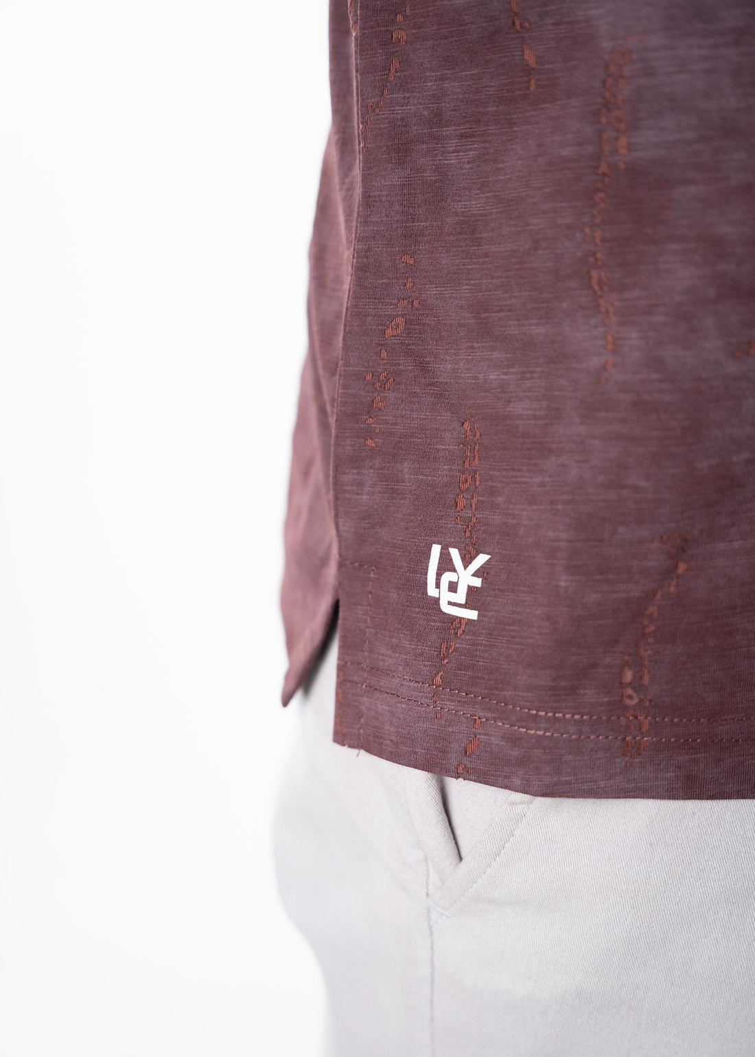 LCY | DISTRESSED WASH EFFECT POLO LCY