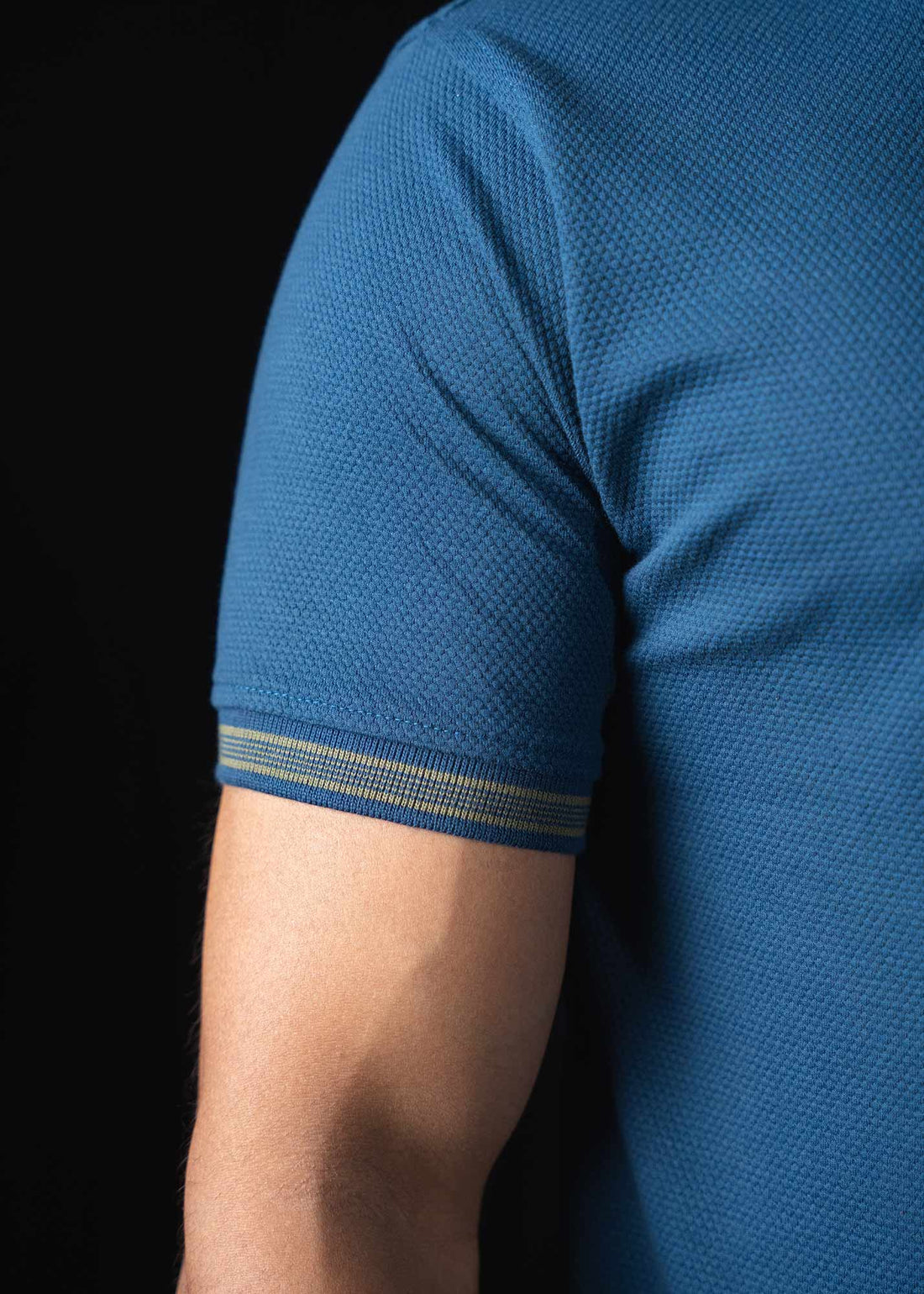LCY | STRUCTURED CONTRAST TIPPING POLO LCY