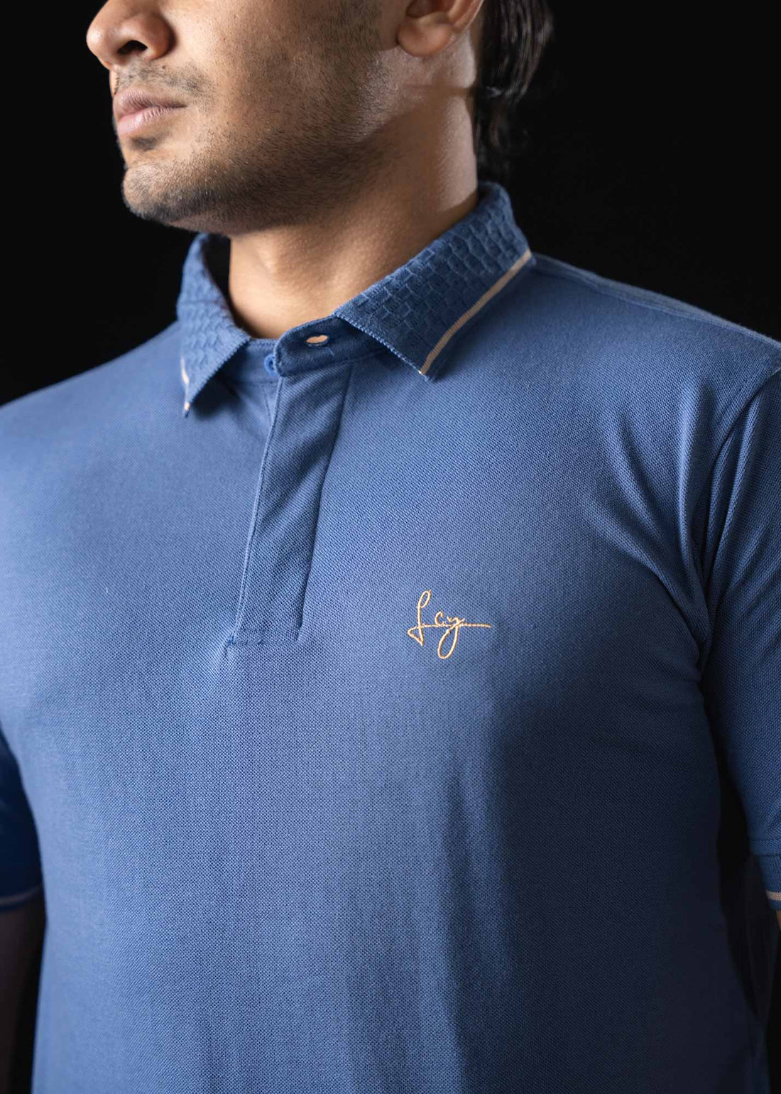 LCY | TIPPING JAQUARD COLLAR POLO LCY