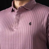 LCY | STRUCTURED VERTICAL STRIPE POLO LCY