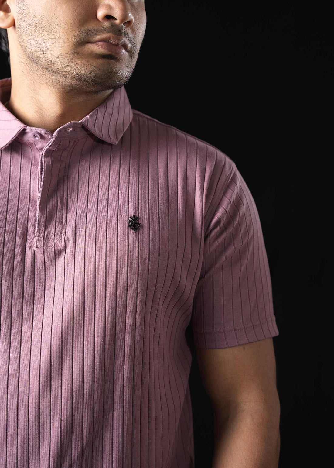 LCY | STRUCTURED VERTICAL STRIPE POLO LCY
