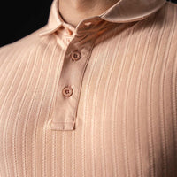 LCY | STRUCTURED VERTICAL STRIPE POLO LCY