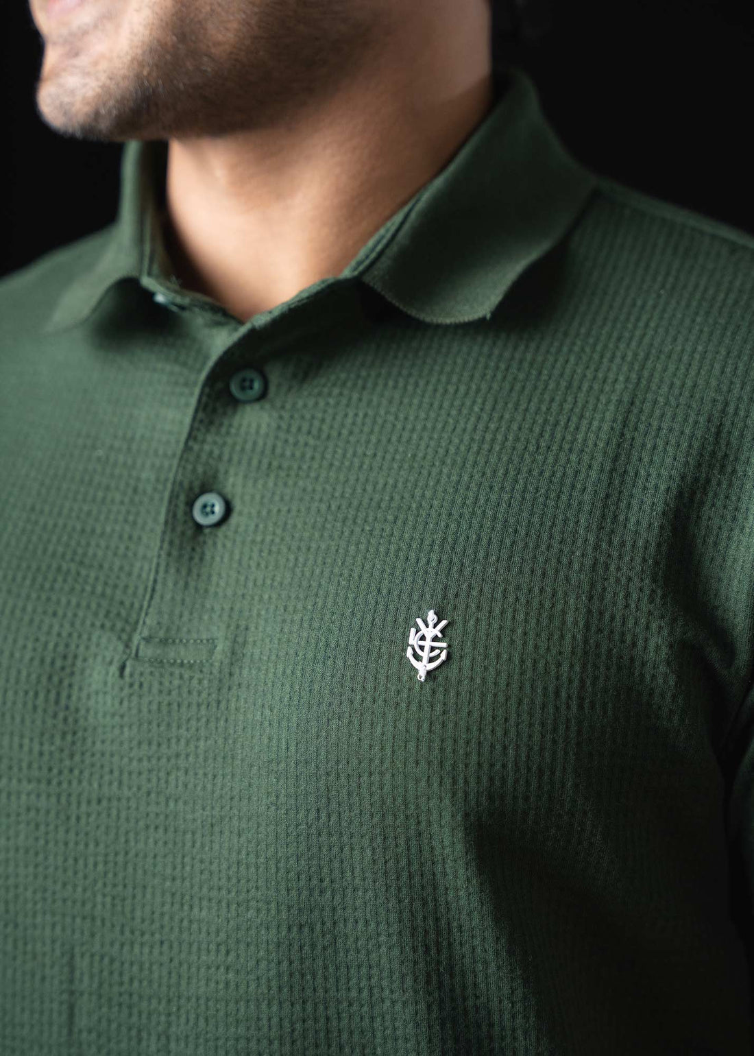 LCY | PREMIUM TEXTURED WAFFLE POLO LCY