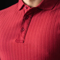 LCY | STRUCTURED VERTICAL STRIPE POLO LCY