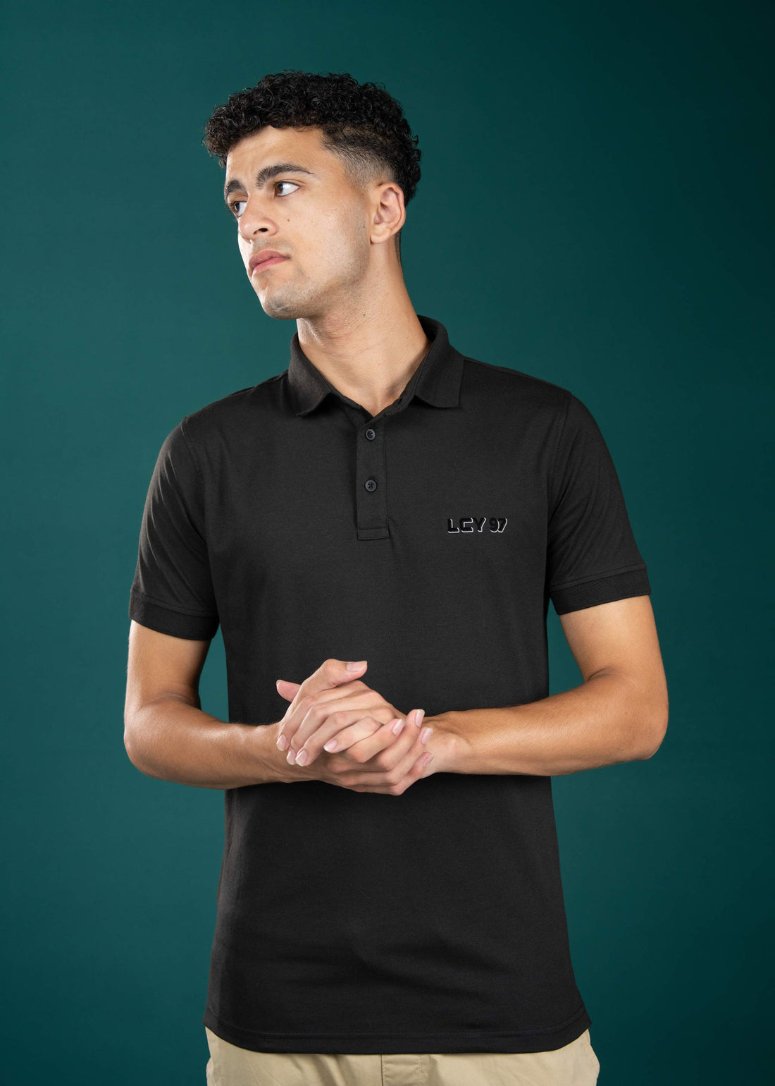 LCY | JAQUARD COLLAR POLO LCY