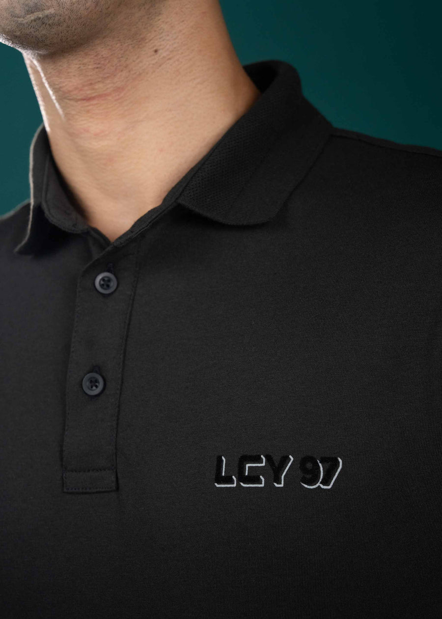 LCY | JAQUARD COLLAR POLO LCY