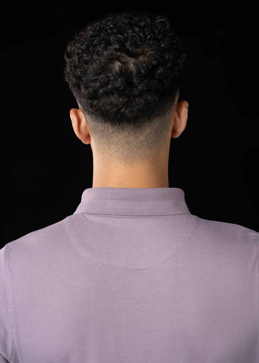 LCY | JAQUARD COLLAR POLO LCY